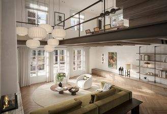 Vielseitiger Wohnbereich (visualisiert)