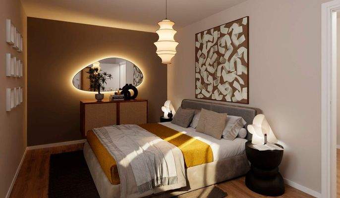 Ein gemütliches Schlafzimmer für erholsame Nächte