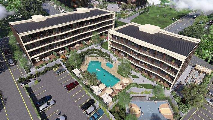 Apartments in a Complex Next to the State Hospital in Yalova