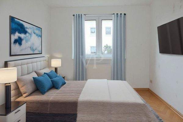 Möbilierungsbeispiel Schlafzimmer 