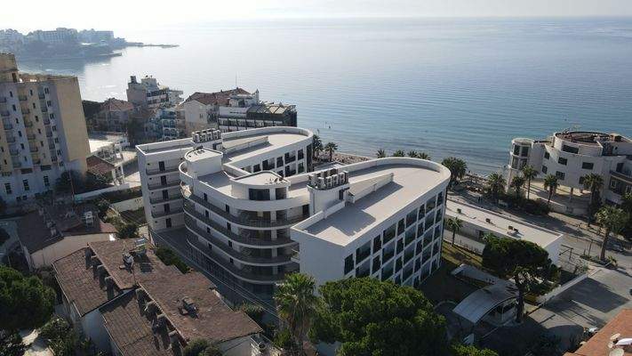 Ansicht mit Meerblick