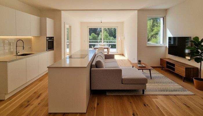 Wohnbereich: KI generiert Einrichtung