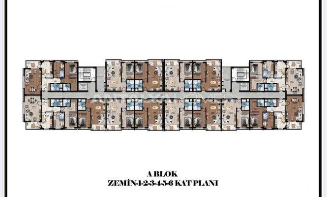 Brand New Apartments in a Complex with Pool in Antalya