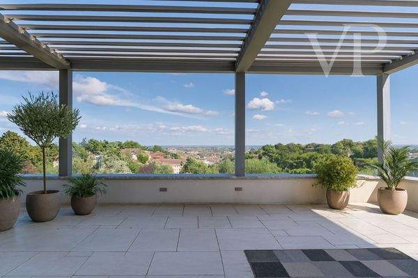 A nappali városi pan növényekkel