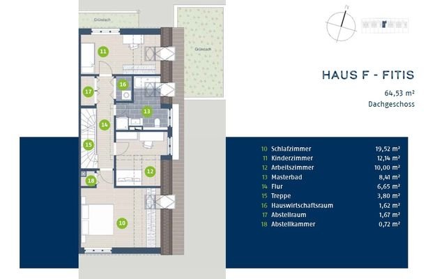 Grundriss Dachgeschoss