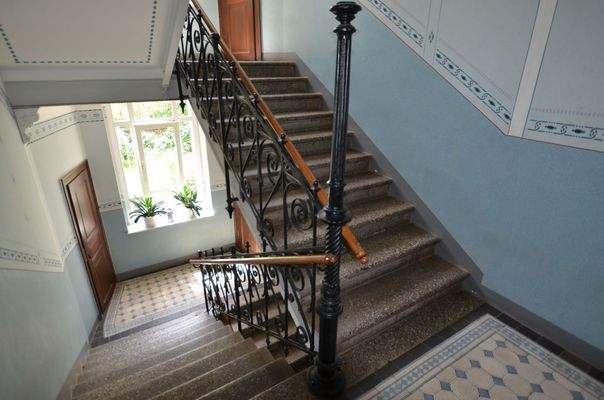Historische Treppe im Schloss