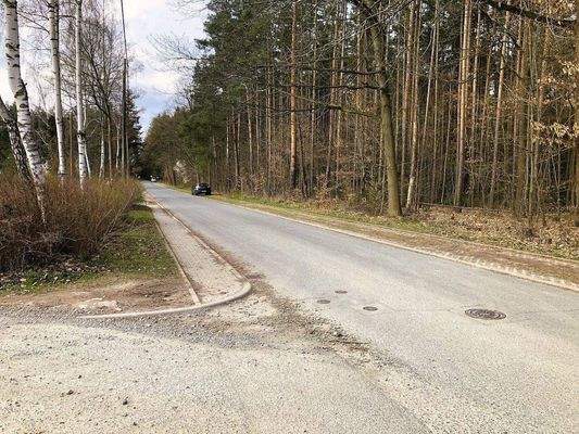 Blick in Anliegerstraße