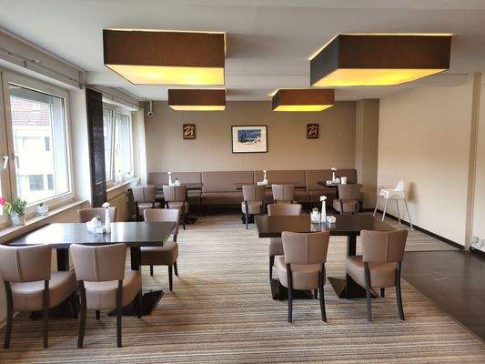 Teil des Frühstückraums