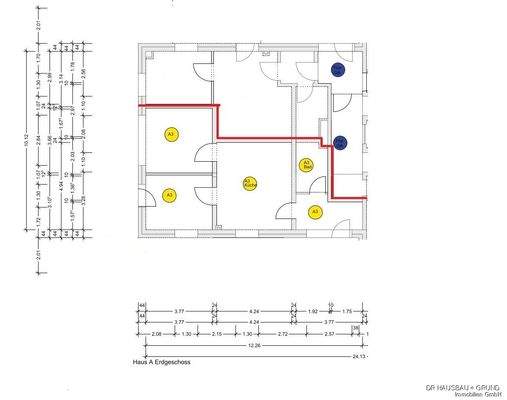 Ausschnitt Grundriss A3
