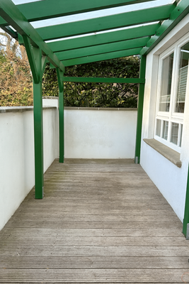 überdachte Terrassee