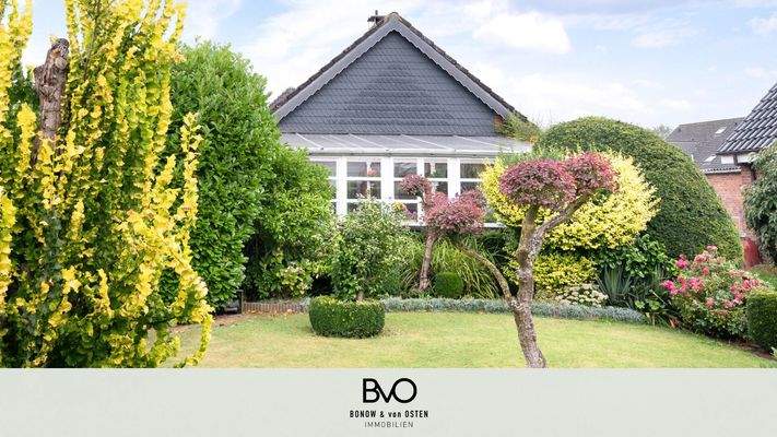 Eingefriedeter Vorgarten