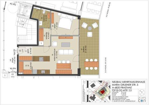 WA MARIA GRUENER STR 5 FRASTANZ TOP 05 OG MITTE 50