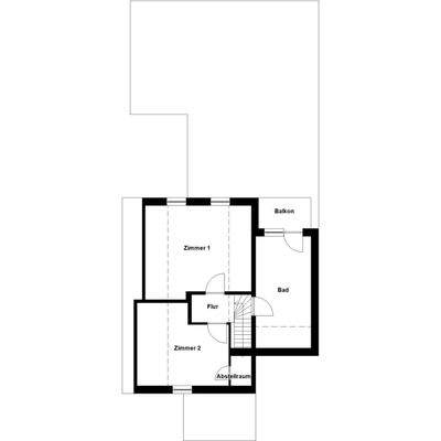 Grundriss Dachgeschoss