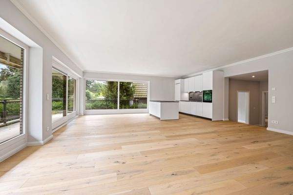 offener Wohn- und Essbereich