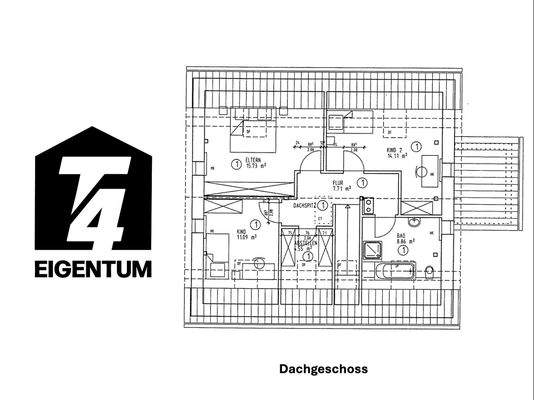 Grundriss Dachgeschoss