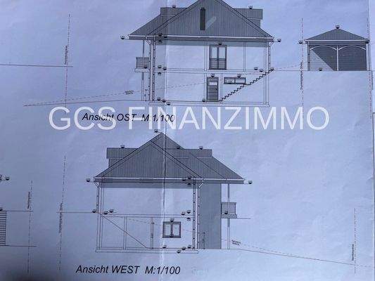 Ansicht Ost-West