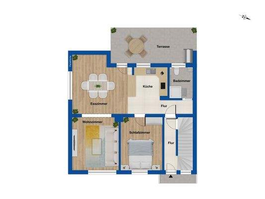 Grundriss Erdgeschoss