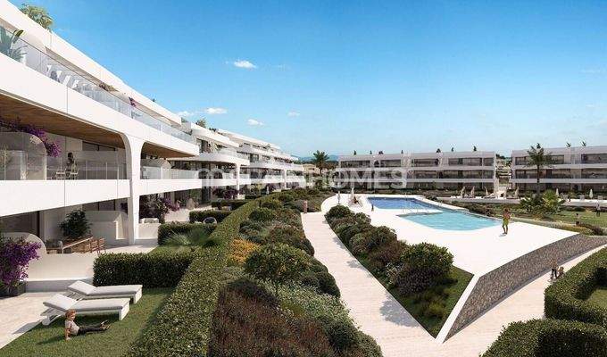 Newly-Built Apartments in a Complex in Estepona Costa del Sol