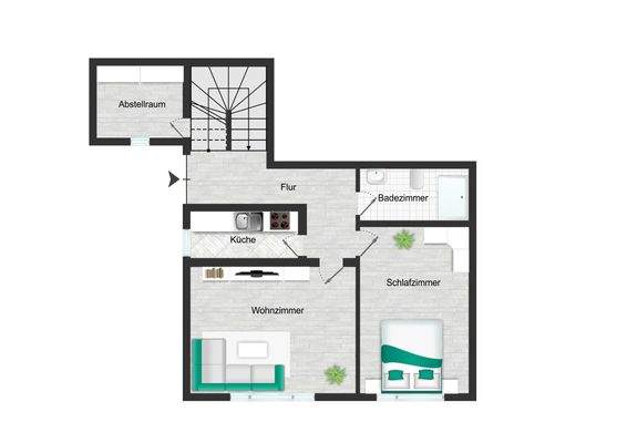 Grundriss Untergeschoss