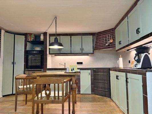 Küche im Untergeschoss