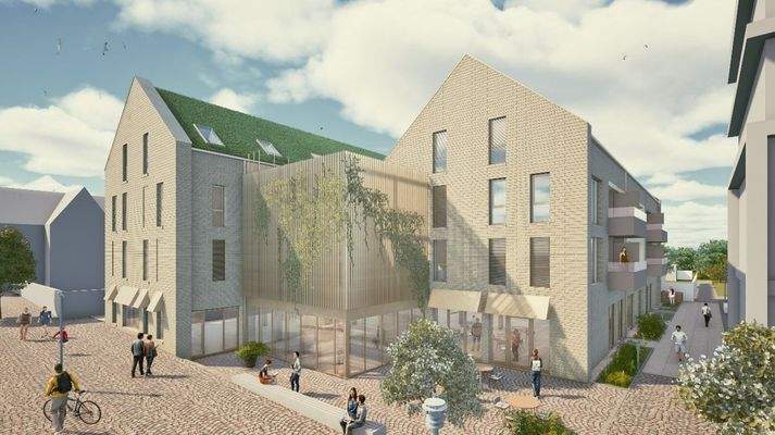 Frontansicht - Planung derzeitiger Stand