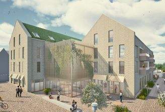 Frontansicht - Planung derzeitiger Stand