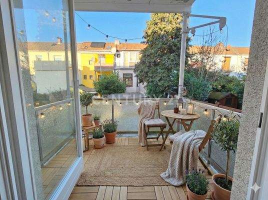 Balkon EG visualisiert