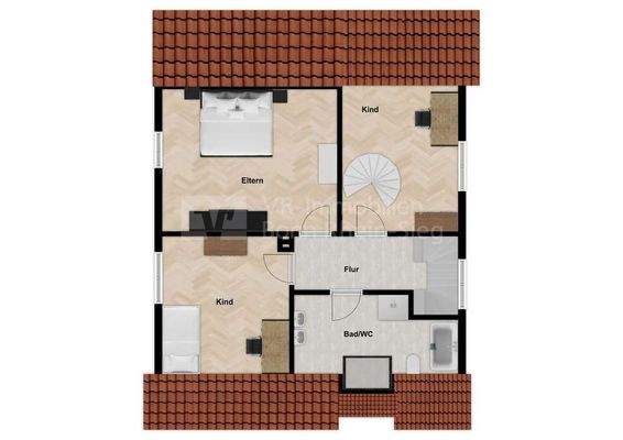 Grundriss Dachgeschoss