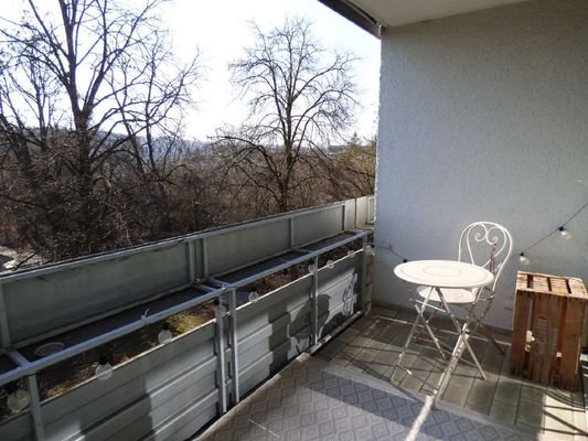 Sonniger Südbalkon
