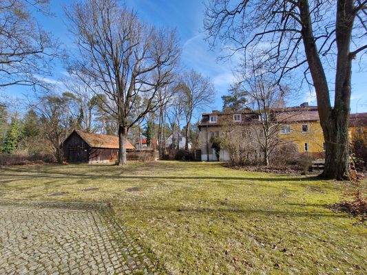 Sicht auf hinteres Grundstück