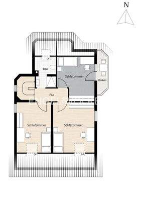 Grundriss Dachgeschoss