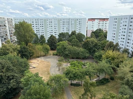 Aussicht vom Balkon