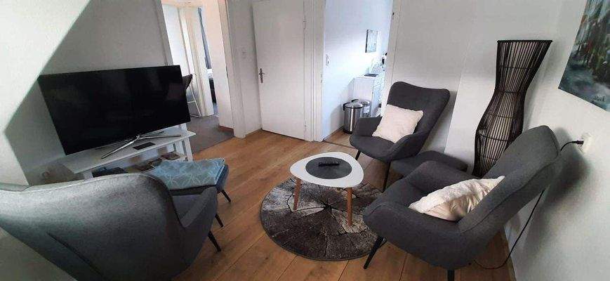 im Obergeschoss: Wohndiele