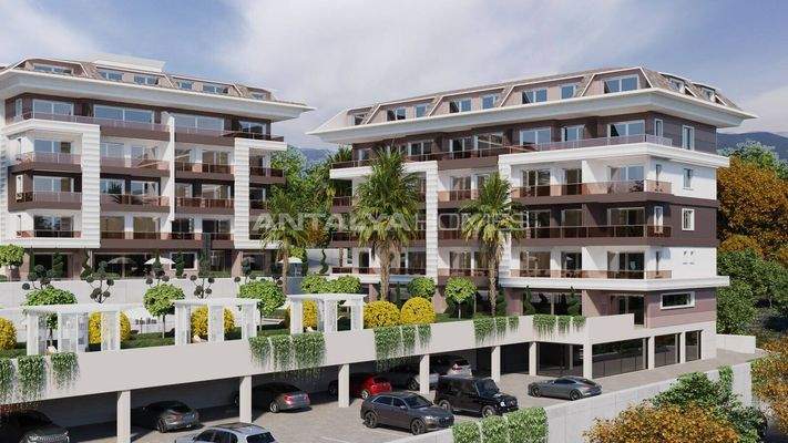 Stylish Flats with Mountain Views in Alanya Kestel