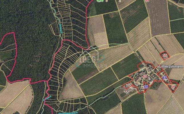 Übersicht Flurstücke 