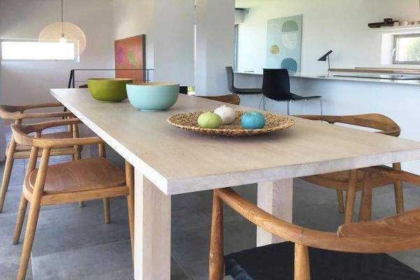 Kreta, Plaka: 2 Luxusvillen mit Tennisplatz, Olivenhain und atemberaubendem Meerblick zu verkaufen