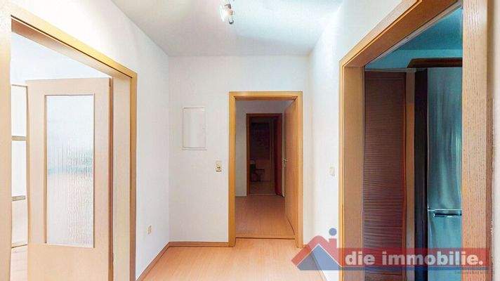 Zentraler Flur mit direkter Anbindung aller Wohnräume – praktisch im Alltag