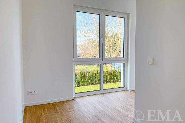 Blick von der Ankleide