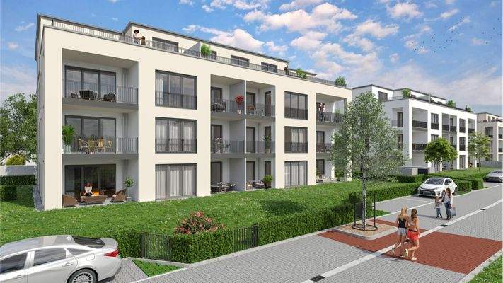 Visualisierung Gartenansicht