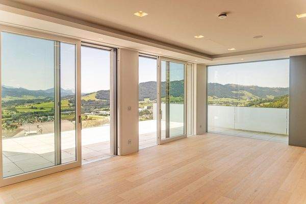 Wohnbereich mit Terrassenzugang