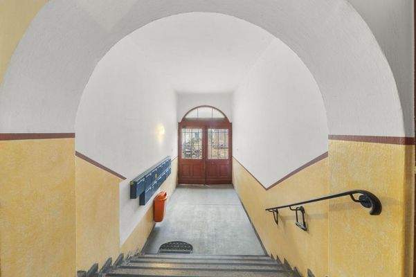 Hauseingang Gartenhaus