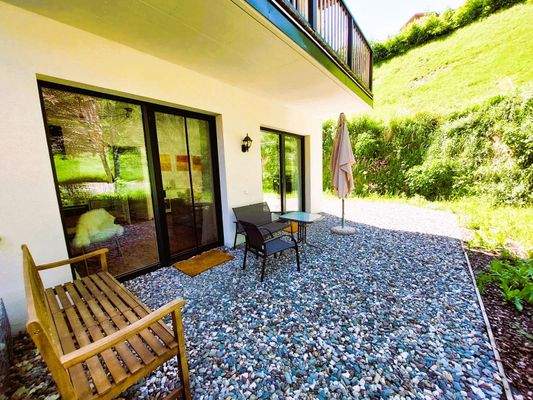 31-Aussenbereich Apartmenthaus Kitzbüheler Alpen w