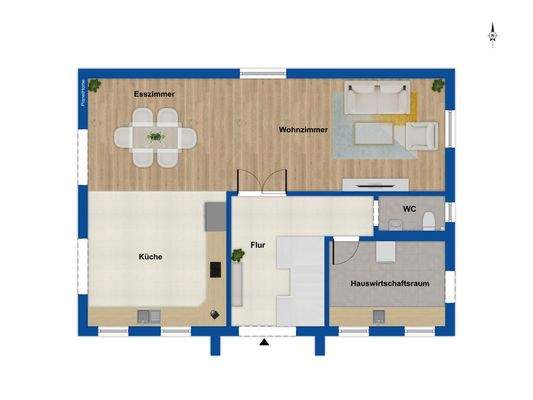 Grundriss Erdgeschoss