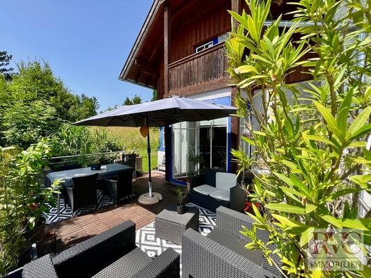 Terrasse RVC Immobilien Sven Hanisch Mondsee