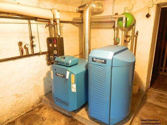 Heizungsraum im Kellergeschoß