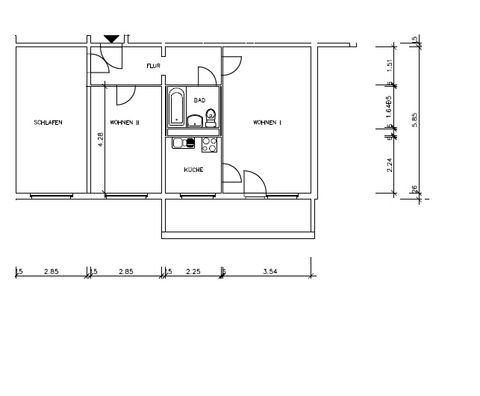 Neubrandenburg Wohnungen, Neubrandenburg Wohnung mieten