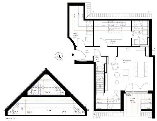 Grundriss Whg 221_2. OG