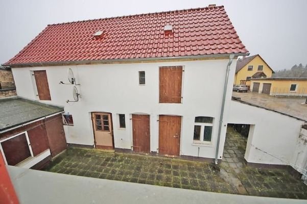 Blick auf das Nebengelass