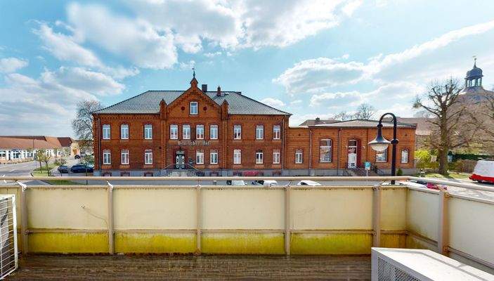 hinreißende Aussicht vom Balkon