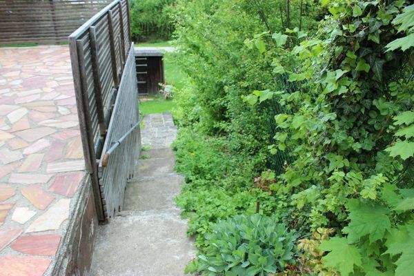 Treppenabgang Terrasse